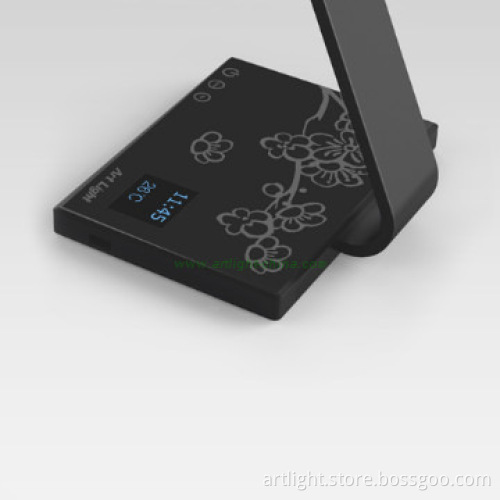 Time and Temperature Display & Touch Switch  LED Businsee table lamb